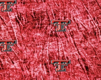 Texas Tech Red Raiders - Tie-Dye - Fabric by the Yard