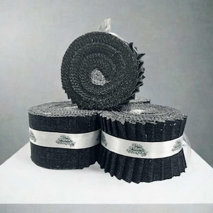 Grano di colore - Rotolo da 2,5" - Nero (20 tagli)