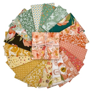 Unicorn Dreams by Poppie Cotton - 5x5 Charm Pack (42 Cuts)