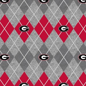 Georgia Bulldogs - Fleece - Heather Argyle