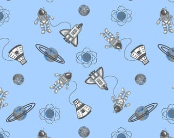 Comfy Flannel - Astronauts and Spaceships