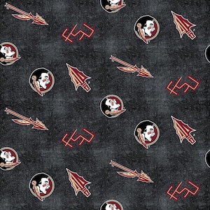 Florida State Seminoles - Distressed logoflanel