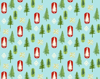 Andover Fabrics - O Christmas Tree - Trees - Cotton Fabric by the Yard