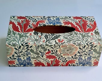 Compton von William Morris - Taschentuchbox Holzdeckel rechteckig