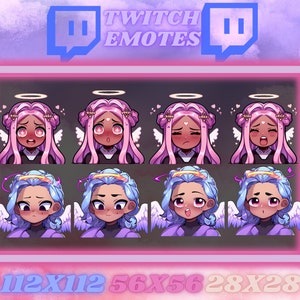 8 Adorable Angel Twitch Emotes
