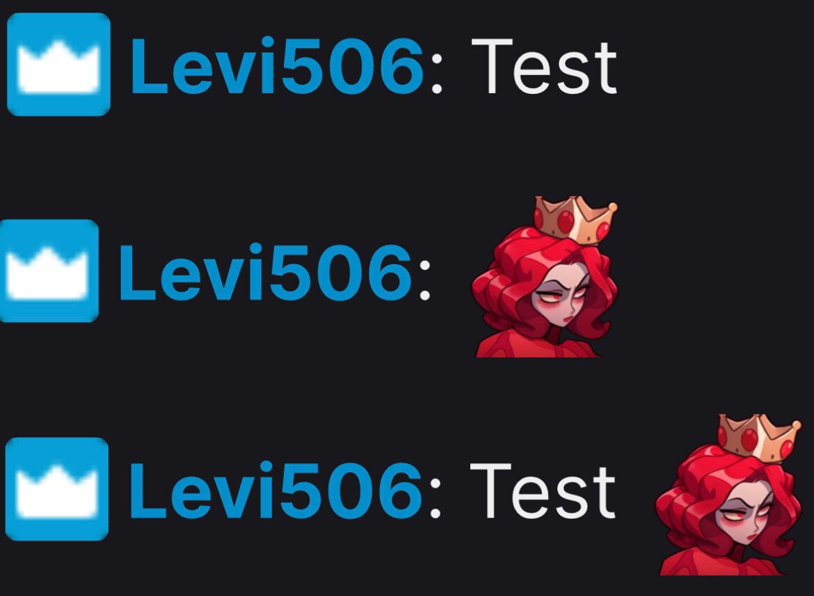 9 Red Evil Queen/ Queen of Hearts Twitch Emotes - Etsy
