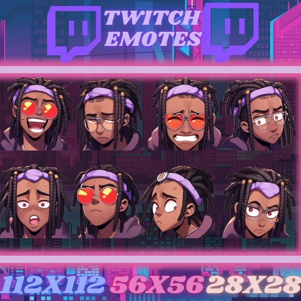 8 Dread Head Twitch Emotes