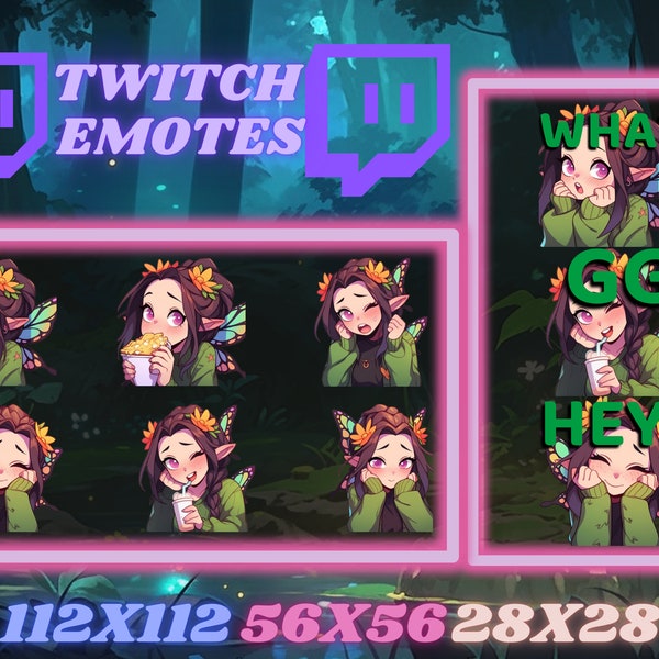 9 Fairy Twitch Emotes