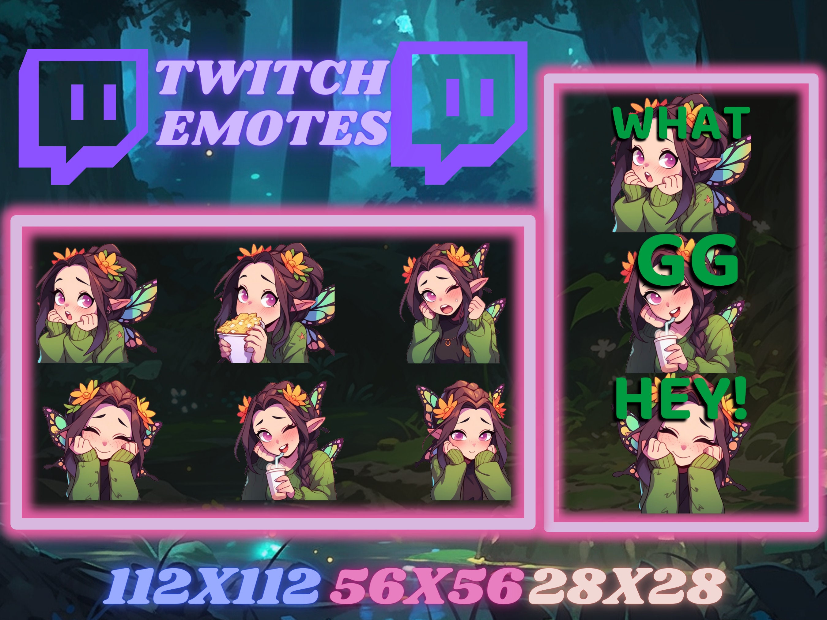 9 Fairy Twitch Emotes