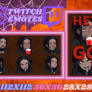 8 Black Vampire Girl With Braids