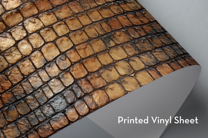 Gold Dragon Scales Vinyl HTV Indoor Vinyl Printed Vinyl Etsy