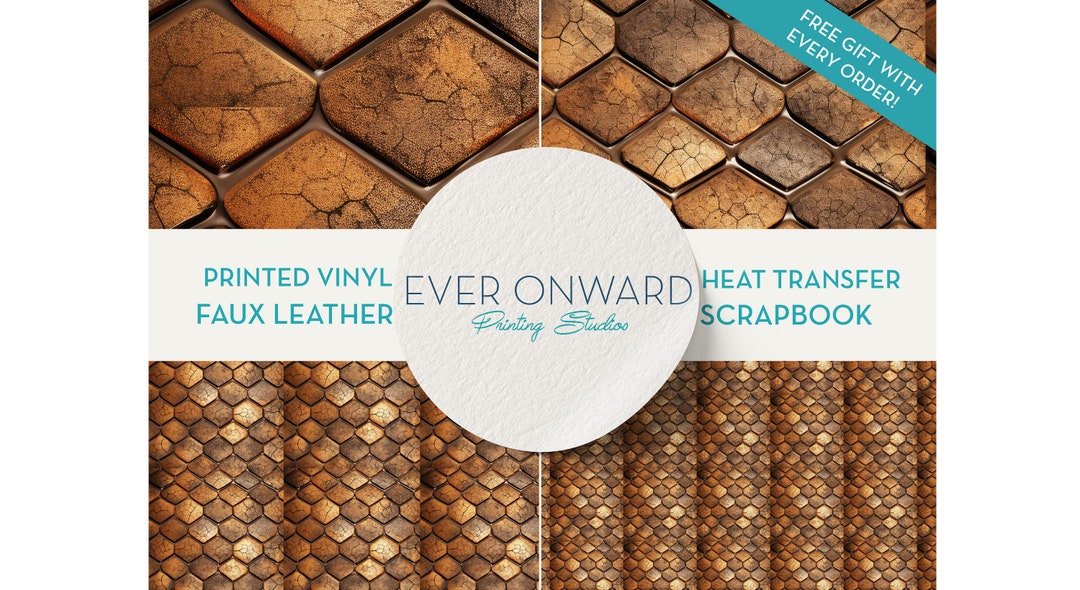 Gold Dragon Scales Vinyl HTV Indoor Vinyl Printed Vinyl Etsy