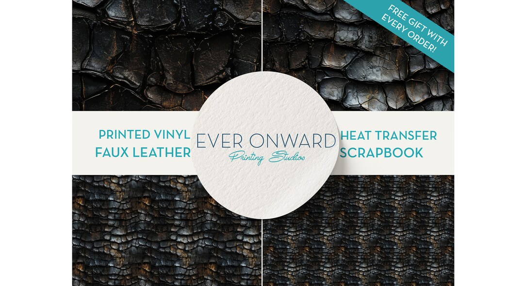 Black Dragon Scales Vinyl, HTV, Indoor Vinyl, Printed Vinyl, Patterned