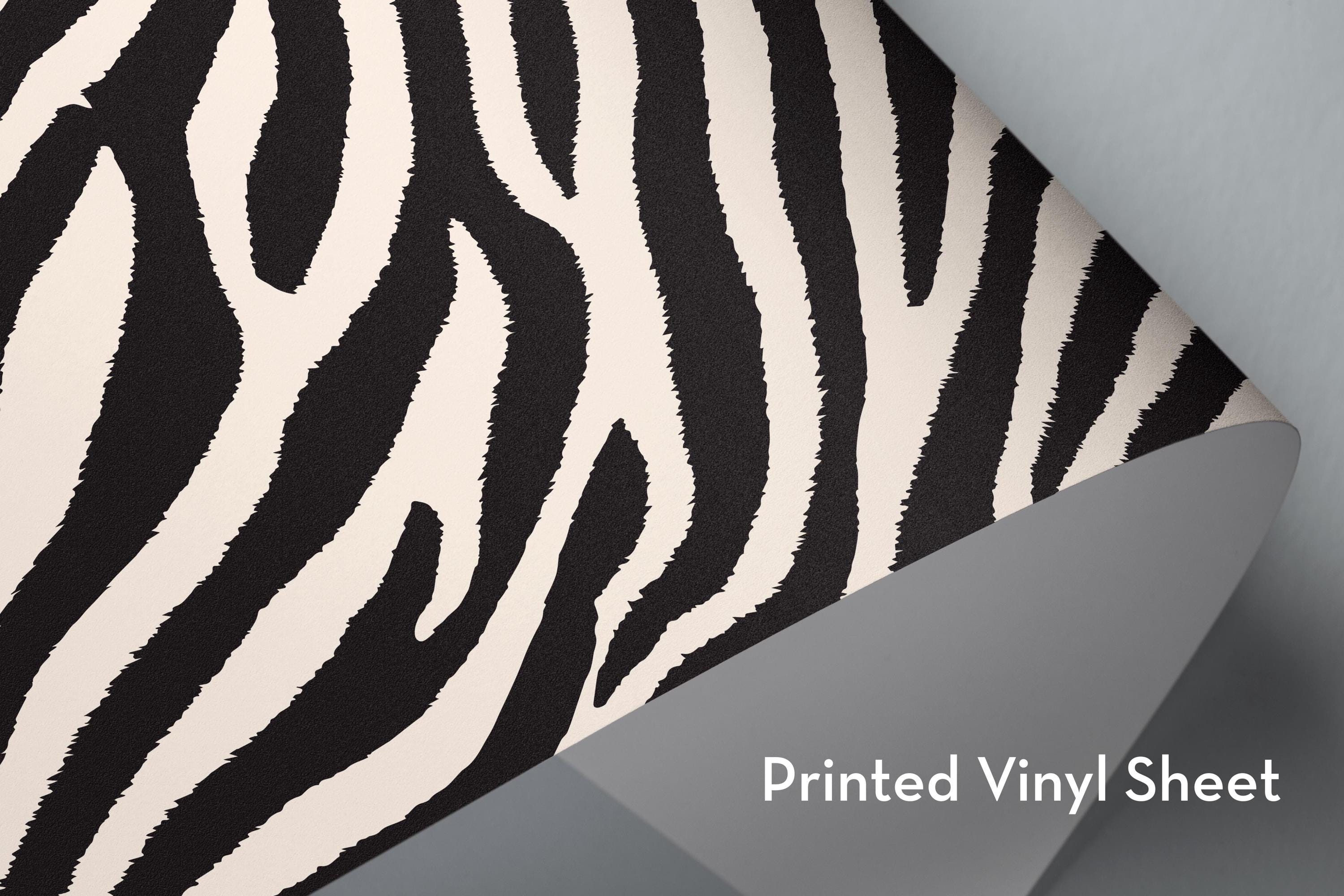 Zebra Stripes Vinyl, HTV, Indoor Vinyl, Printed Vinyl, Patterned Vinyl ...