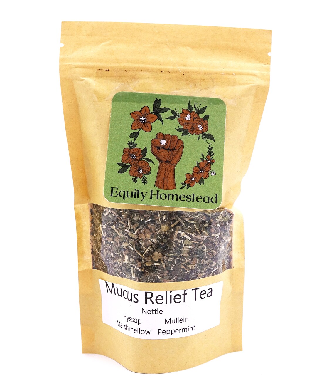 Mucus Relief Tea Blend / Herbal Tea / Non Caffeinated Etsy