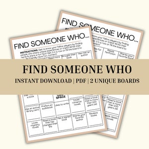 Printable Book Club Activity Guide, Book Club Icebreakers and Games ...