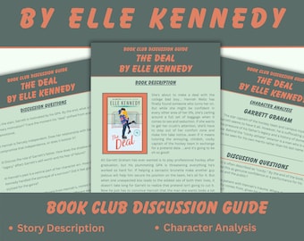 The Deal by Elle Kennedy Off Campus Book Club Discussion Guide - Printable