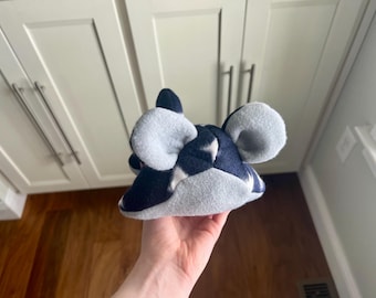 Anti Pill Fleece Chinchilla Buddy | Small Animal Comfort Pillow | Chin Buddie | Chinchilla Comfort Pal | Chinchilla Cage Accesories