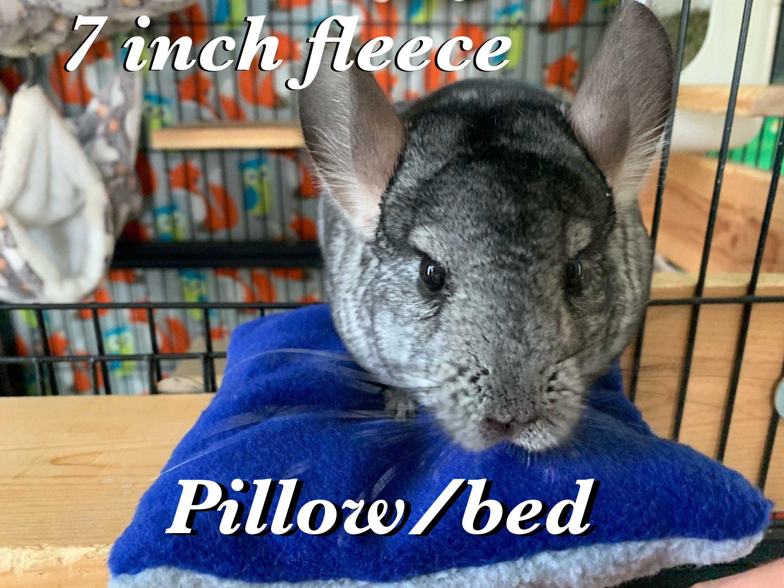 Cuddle Pillow bed Anti Pill Fleece Pillow for Chinchillas Rabbits Guinea Pigs Rats Degus Hedgehogs Etsy UK