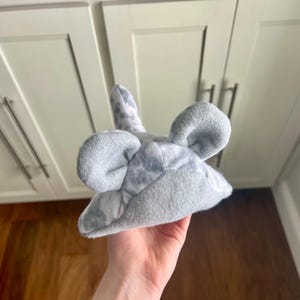 Pillerskyddande fleece Chinchilla Buddy | Komfortkudde för smådjur | Chin Buddy | Chinchilla Comfort Pal | Tillbehör till chinchillaburen bild 1