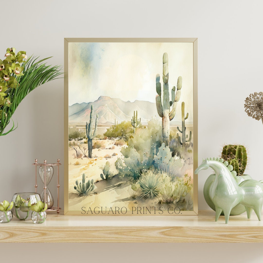 Desert Wall Art Arizona Home Decor Southwest Digital Art Print Il Cktv 
