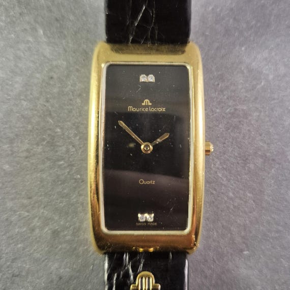 Maurice Lacroix Men's Watch – Elegant Rectangular Design