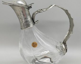 Exquisite Rcr Kristall Karaffe in Entenform – Italienisches Design