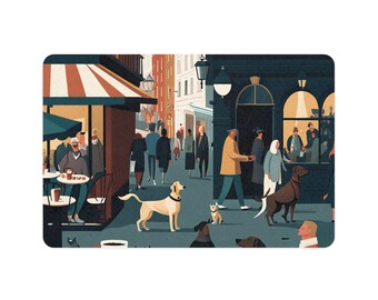 City Life Pet Bowl Mat