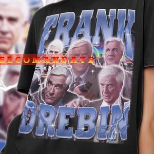 FRANK DREBIN Shirt, Frank Drebin Vintage Shirt, Frank Drebin Retro 90s Tshirt, Frank Drebin Bootleg Tee, Frank Drebin Sweater