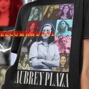 AUBREY PLAZA Shirt, Aubrey Plaza Vintage Shirt, Aubrey Plaza Retro 90s Tshirt, Aubrey Plaza Bootleg Tee, Aubrey Plaza Sweater
