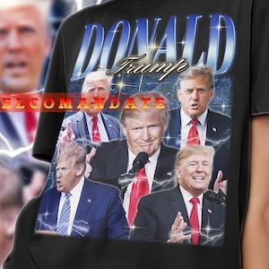 DONALD TRUMP Shirt, Donald Trump Vintage Shirt, Donald Trump Retro 90s Tshirt, Donald Trump Bootleg Tee