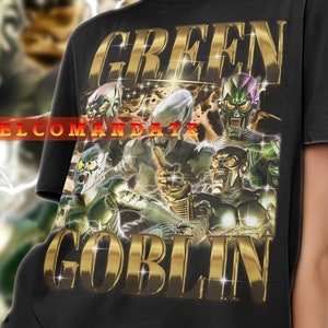 Éventail de gobelins verts, gobelin vert des années 90, t-shirt gobelin vert, cadeau gobelin vert, chemise hommage au gobelin VERT, chemise rétro gobelin vert