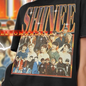 SHINEE Shirt, SHINee Vintage Shirt, SHINee Retro 90s Tshirt, SHINee Bootleg Tee, SHINee Sweater, K-Pop Legends