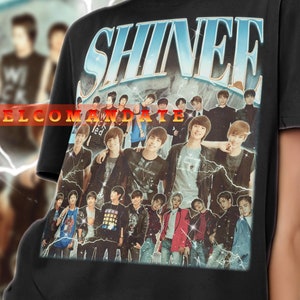 SHINEE Shirt, SHINee Vintage Shirt, SHINee 90s Sweater, SHINee Graphic Tee, Vintage SHINee, Music Fan Tee, 90s SHINee