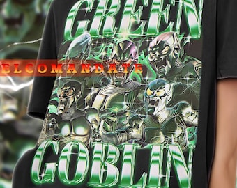 Camiseta GREEN GOBLIN, camiseta vintage Green Goblin, camiseta retro Green Goblin de los 90, camiseta pirata Green Goblin, suéter Green Goblin