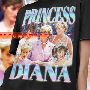 PRINCESS DIANA Shirt, Princess Diana Vintage Shirt, Princess Diana Retro 90s Tshirt, Princess Diana Bootleg Tee, Princess Diana Sweater