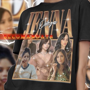 JENNA ORTEGA Vintage Shirt, Jenna Ortega Homage Tshirt, Jenna Ortega Fan Tees, Jenna Ortega Retro 90s Sweater, Jenna Ortega Merch Gift
