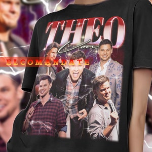 COMEDIAN THEO VON Vintage Shirt, Theo Von Homage Tshirt, Theo Von Fan Tees, Theo Von Retro 90s Sweater, Theo Von Merch Gift, Theo Von