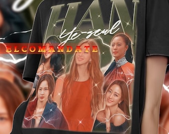 HAN YE-SEUL Vintage Shirt, Han Ye-Seul Homage Tshirt, Han Ye-Seul Fan Tees, Han Ye-Seul Retro 90s Sweater, Han Ye-Seul  Actress Merch Gift