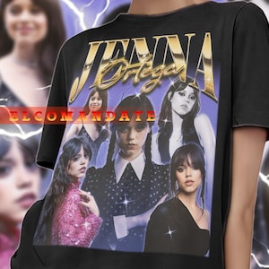JENNA ORTEGA Vintage Shirt, Jenna Ortega Homage Tshirt, Jenna Ortega Fan Tees, Jenna Ortega Retro 90s Sweater, Jenna Ortega Merch Gift