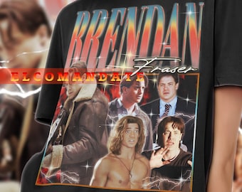 BRENDAN FRASER Retro Shirt, Brendan Fraser Vintage Shirt, Brendan Fraser 90s Tshirt, Brendan Fraser Sweatshirt, Brendan Fraser Longsleeve