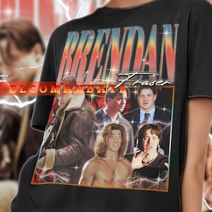 BRENDAN FRASER Retro Shirt, Brendan Fraser Vintage Shirt, Brendan Fraser 90s Tshirt, Brendan Fraser Sweatshirt, Brendan Fraser Longsleeve