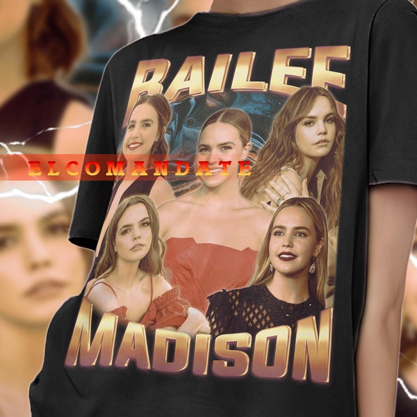 BAILEE MADISON Vintage Shirt, Bailee Madison Homage Tshirt, Bailee Madison Fan Tees, Bailee Madison Retro 90s Sweater, Bailee Madison Merch