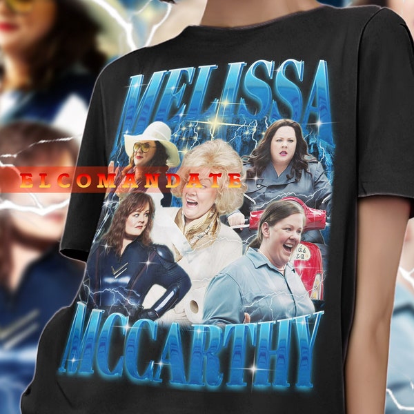 MELISSA MCCARTHY Vintage Shirt, Melissa Mccarthy Homage Tshirt, Melissa Mccarthy Fan Tees, Melissa Mccarthy Retro 90s Sweater, Melissa