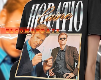 HORATIO CAINE Vintage Shirt, Horatio Caine Homage Tshirt, Horatio Caine Fan Tees, Horatio Caine Retro 90s Sweater, Horatio Caine Merch Gift