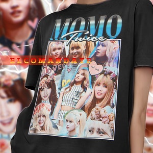 MOMO HIRAI TWICE Vintage Shirt, Momo Hirai Homage Tshirt, Momo Hirai Fan Tees, Momo Hirai Retro 90s Sweater, Momo Hirai Merch Gift