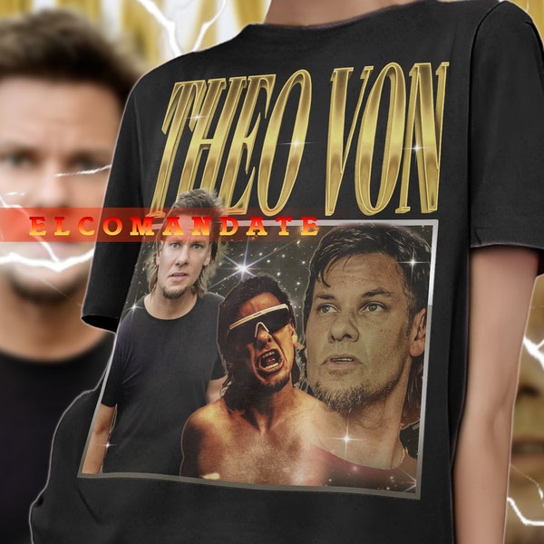 THEO VON Theo Von Fan Tees, Theo Von Retro 90s Sweater, Theo Von Merch Gift, Vintage Shirt, Theo Von Homage Tshirt, Theo Von Comedian