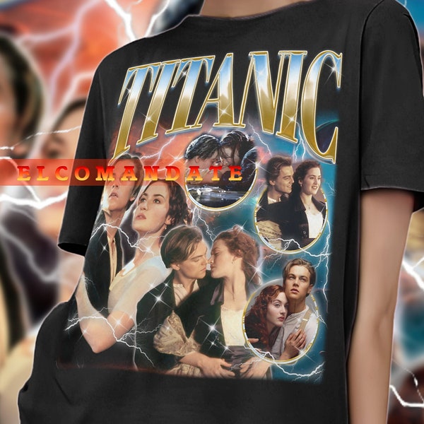 TITANIC FILM Vintage Shirt, Titanic Film Homage Tshirt, Titanic Film Fan Tees, Titanic Film Retro 90s Sweater, Titanic Film Merch Gift