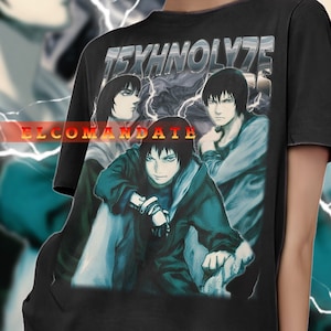 TEXHNOLYZE Vintage Shirt, Texhnolyze Homage Tshirt, Texhnolyze Fan Tees, Texhnolyze Retro 90s Sweater, Texhnolyze Merch Gift Anime