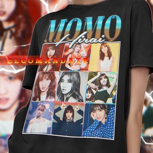 MOMO HIRAI TWICE Vintage Shirt, Momo Hirai Homage Tshirt, Momo Hirai Fan Tees, Momo Hirai Retro 90s Sweater, Momo Hirai Merch Gift